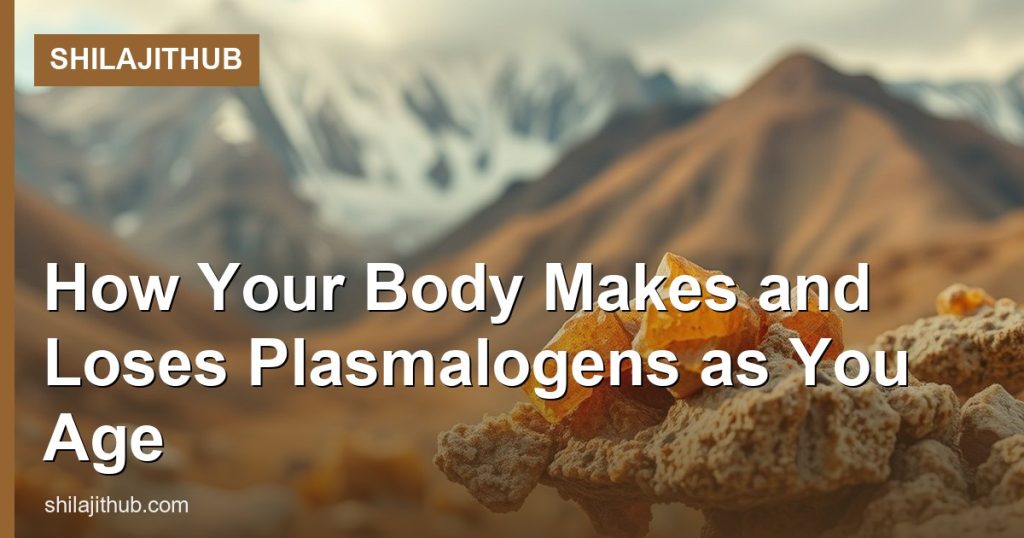 How Your Body Makes and Loses Plasmalogens as You Age - ShilajitHub