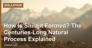 How Is Shilajit Formed? The Centuries-Long Natural Process Explained