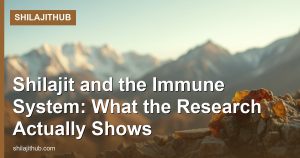 Shilajit and the Immune System: What the Research Actually Shows