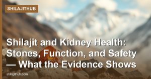 Shilajit and Kidney Health: Stones, Function, and Safety — What the Evidence Shows