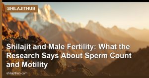 Shilajit and Male Fertility: What the Research Says About Sperm Count and Motility