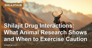 Shilajit Drug Interactions: What Animal Research Shows and When to Exercise Caution