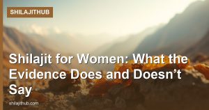 Shilajit for Women: What the Evidence Does and Doesn’t Say
